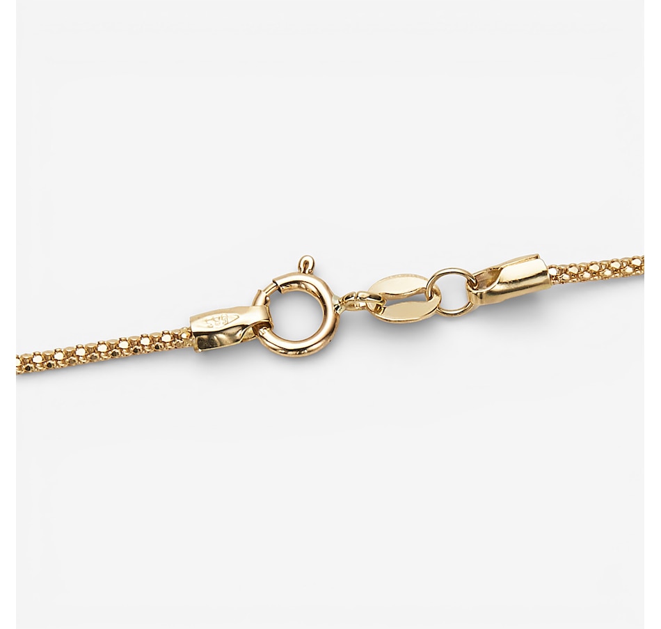 Image 115545_ALTMORE1.jpg, Product 115-545 / Price $749.99, Stefano Oro 14K Yellow Gold Fiocco Margherita Necklace from Stefano Oro on TSC.ca's Jewellery department