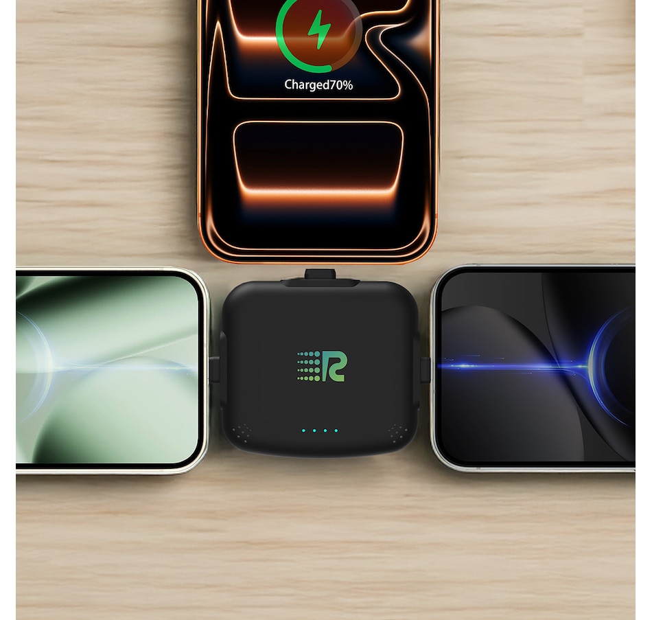 Image 117516_ALTMORE100.jpg, Product 117-516 / Price $239.99, Rush Charge Universe 3,300-mAh 3-in-1 Portable Backup Charger from Rush Charge on TSC.ca's Electronics department