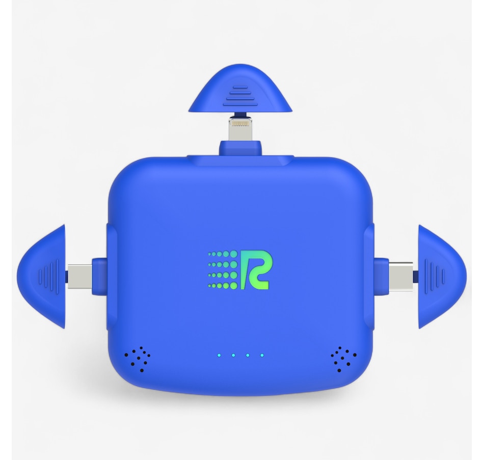 Image 117516_BLU.jpg, Product 117-516 / Price $239.99, Rush Charge Universe 3,300-mAh 3-in-1 Portable Backup Charger from Rush Charge on TSC.ca's Electronics department