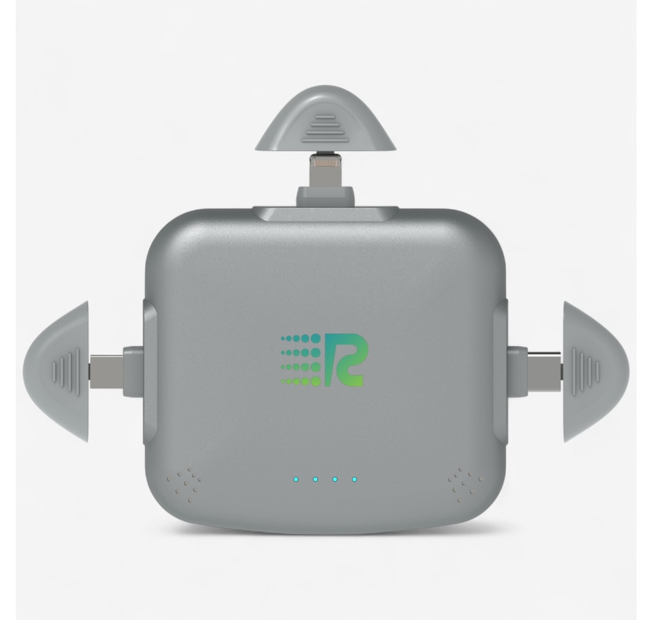 Image 117516_GRY.jpg, Product 117-516 / Price $239.99, Rush Charge Universe 3,300-mAh 3-in-1 Portable Backup Charger from Rush Charge on TSC.ca's Electronics department