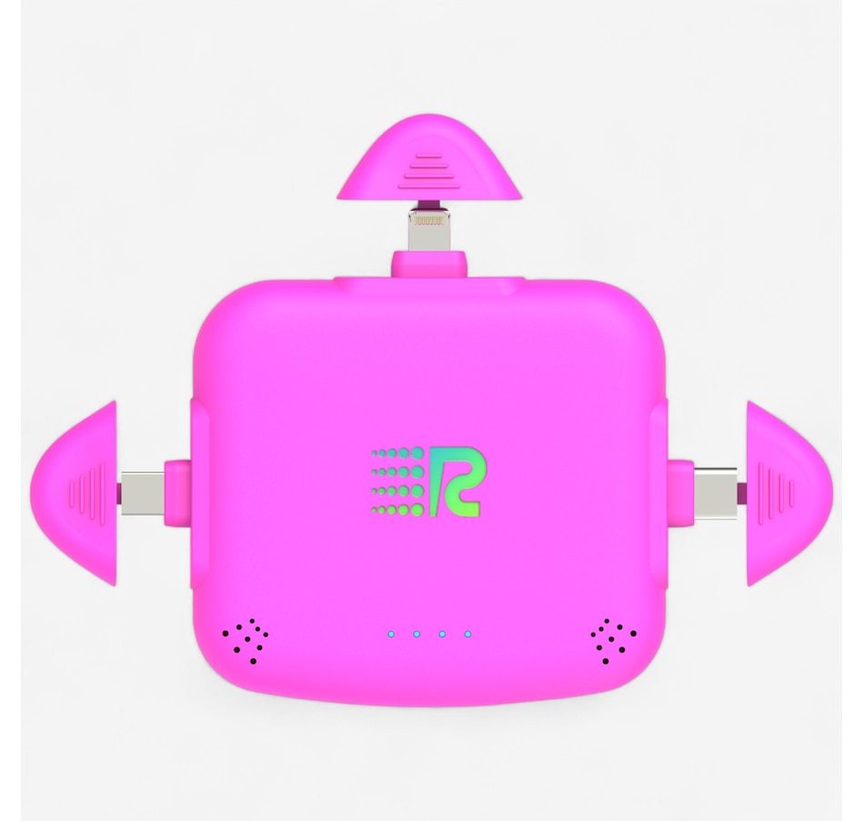 Image 117516_PNK.jpg, Product 117-516 / Price $239.99, Rush Charge Universe 3,300-mAh 3-in-1 Portable Backup Charger from Rush Charge on TSC.ca's Electronics department