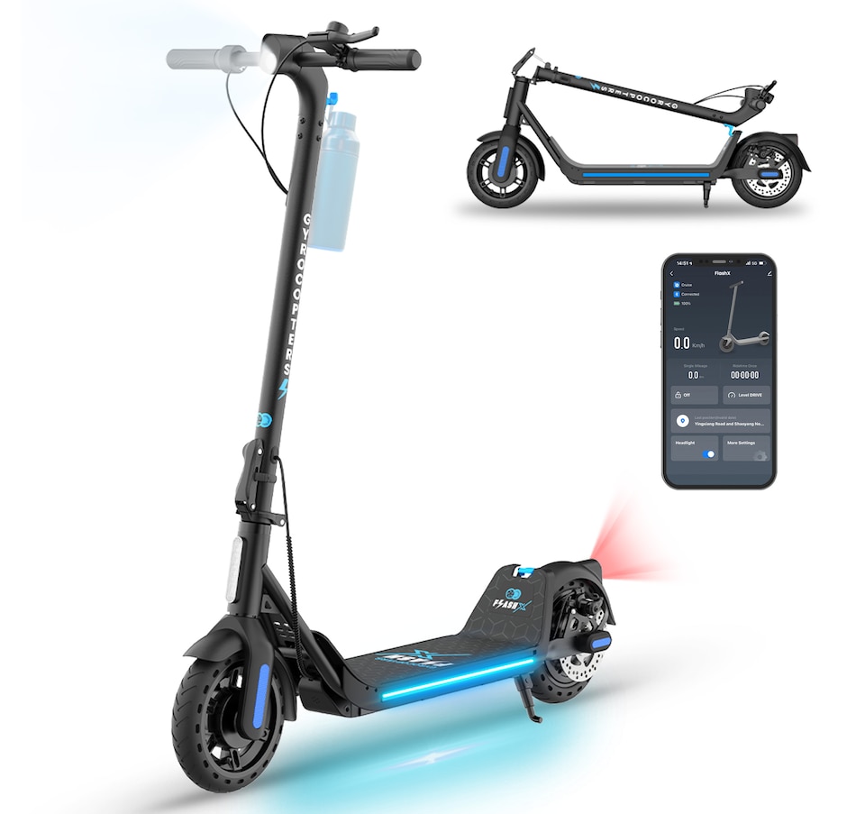 Image 703125.jpg, Product 703-125 / Price $799.99, Gyrocopters Flash X Electric Scooter from Gyrocopters on TSC.ca's Health & Fitness department