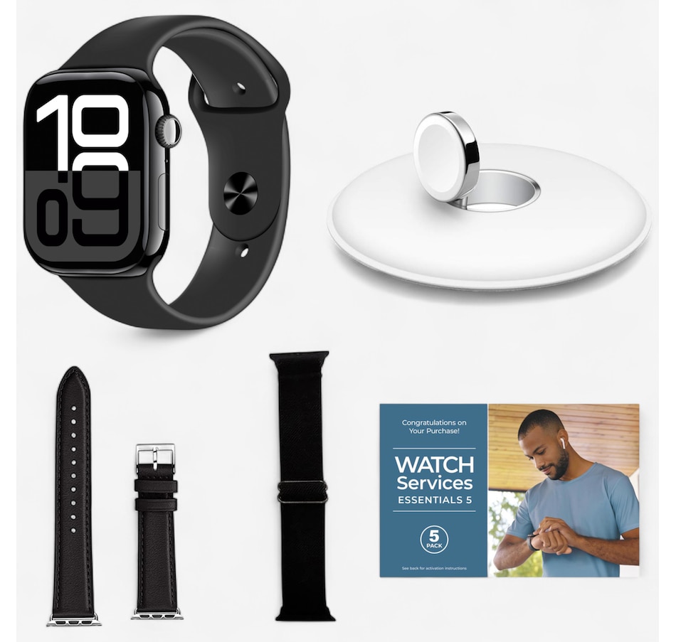 Image 725910_JTBK.jpg, Product 725-910 / Price $799.99 - $859.99, Apple Watch Series 10 Sport Band Bundle from Apple on TSC.ca's Electronics department