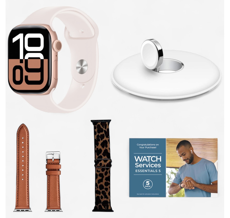 Image 725910_RGL.jpg, Product 725-910 / Price $799.99 - $859.99, Apple Watch Series 10 Sport Band Bundle from Apple on TSC.ca's Electronics department