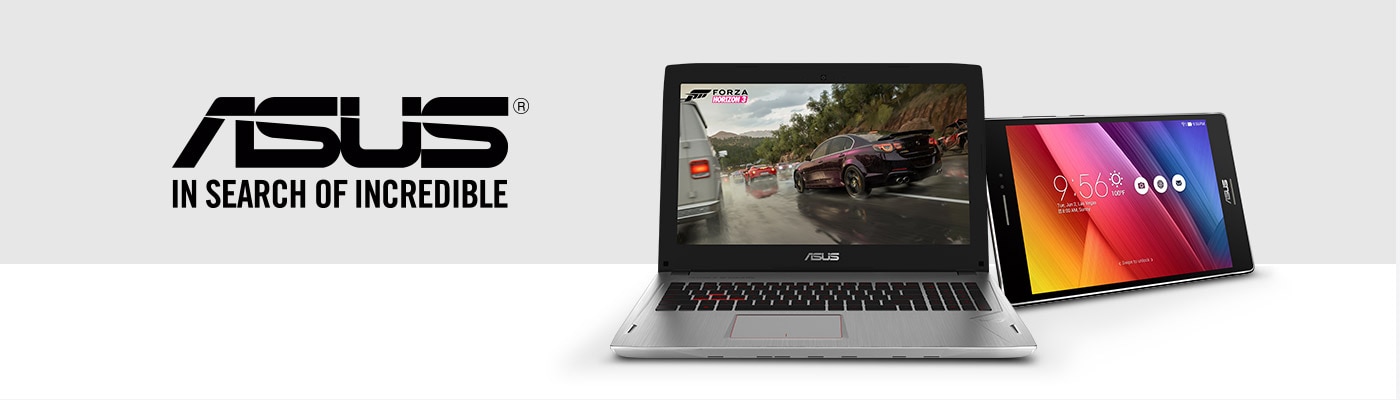Asus brand header